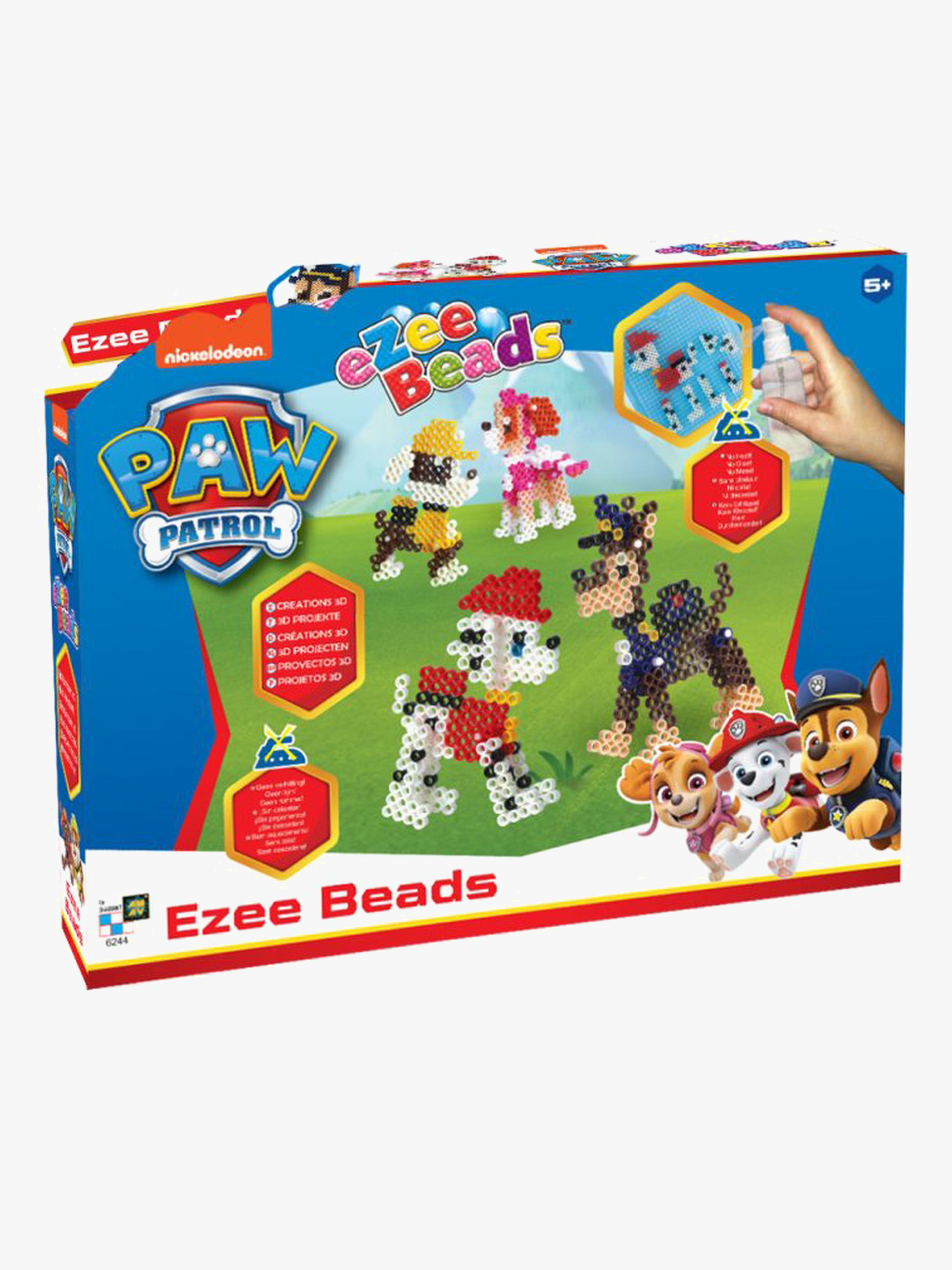 Paw Patrol Make Your Own Figures 3D Pärlset 1300 st