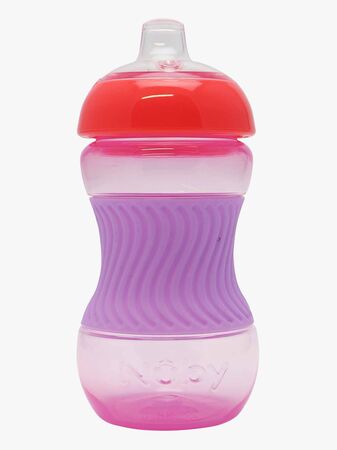 Nuby Mini Easy Grip Pipmugg, Röd/Rosa