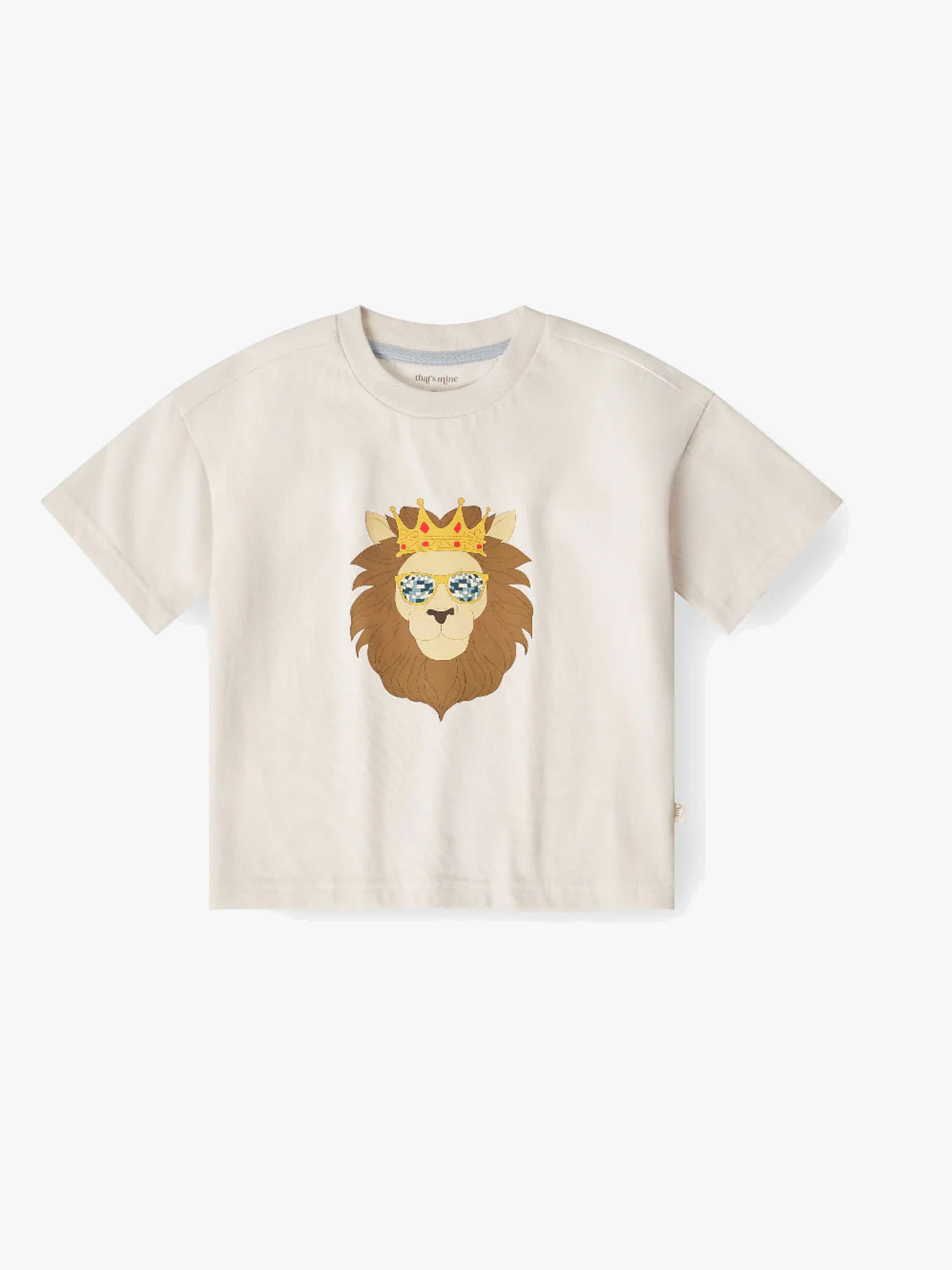 That's Mine Vilde T-shirt, Lion Head, 110