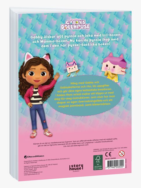 Egmont Kärnan Gabbys Dollhouse Pysselbok