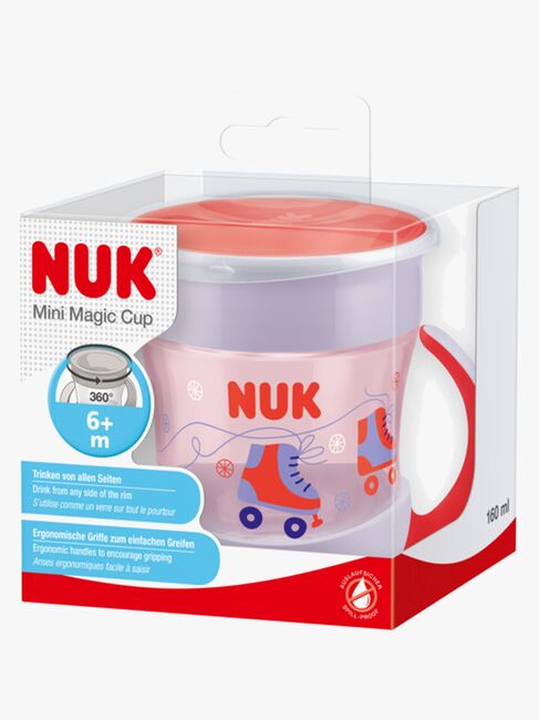 NUK Evolution Mini Magic Mugg, Röd