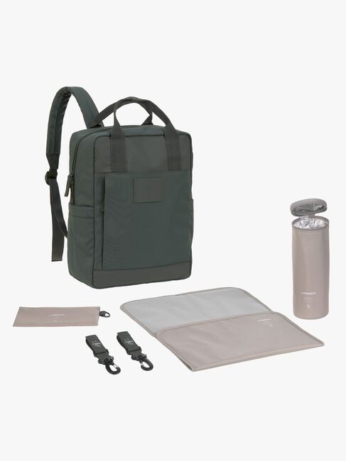 Lässig Vividal Skötväska Ryggsäck, Dark Olive