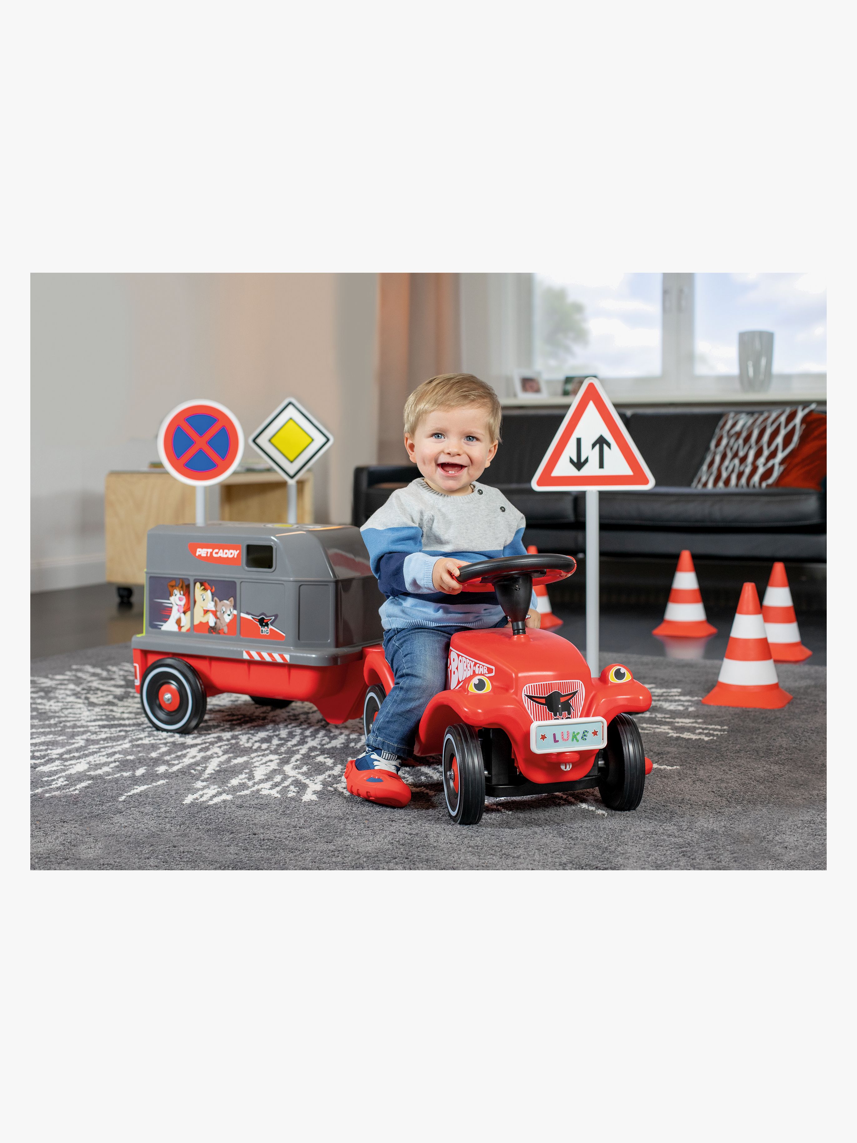 BIG Trafikkoner 4-Pack