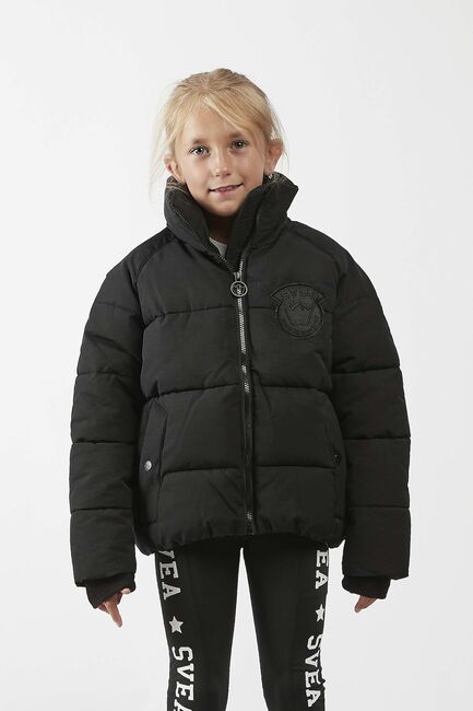 Svea Volume Puffjacka, Black