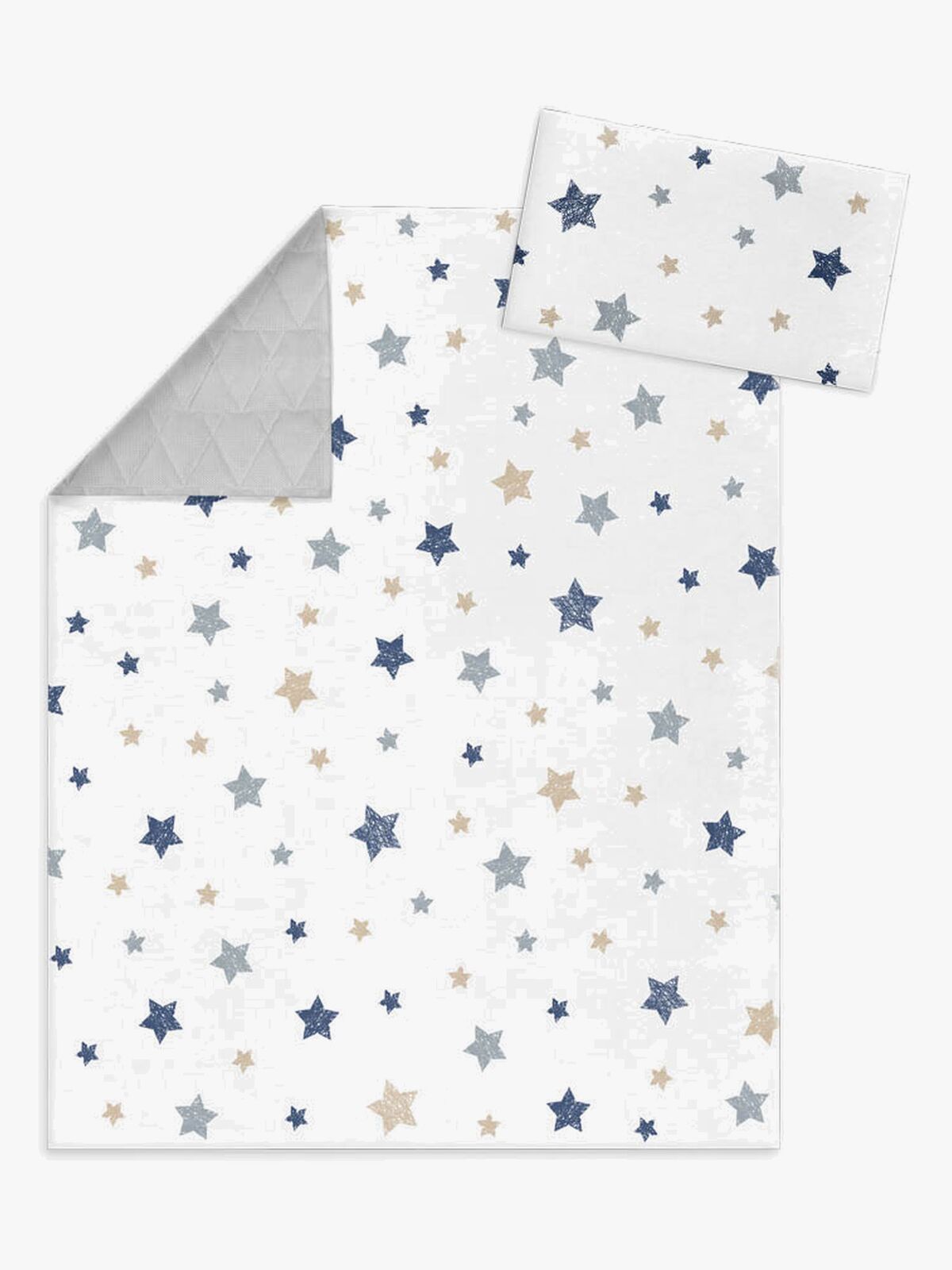 Albero Mio Filt med Kudde V101, Grå