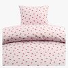 Borganäs Bäddset Hjärtrud 150x210, Rosa