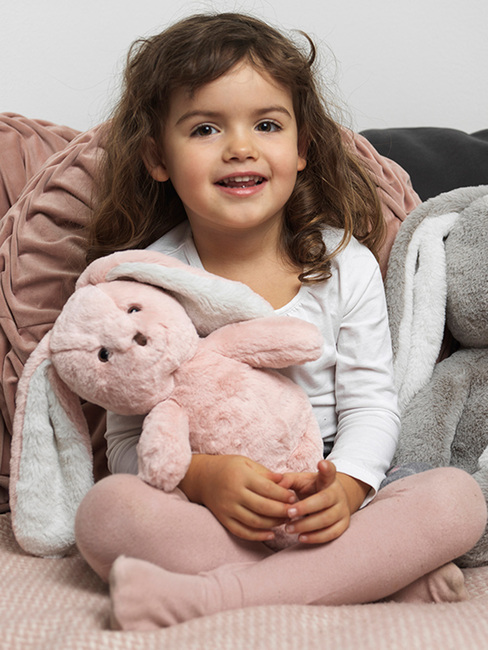Teddykompaniet Gosedjur Maja Liten 27 Cm, Rosa 2183318_2891-1115_3a.jpg