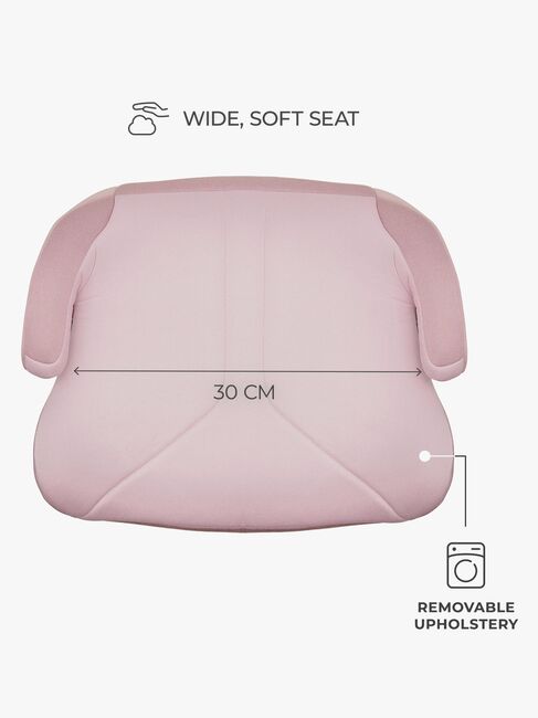 Kinderkraft I-BOOST 2 i-Size Bälteskudde, Rosa