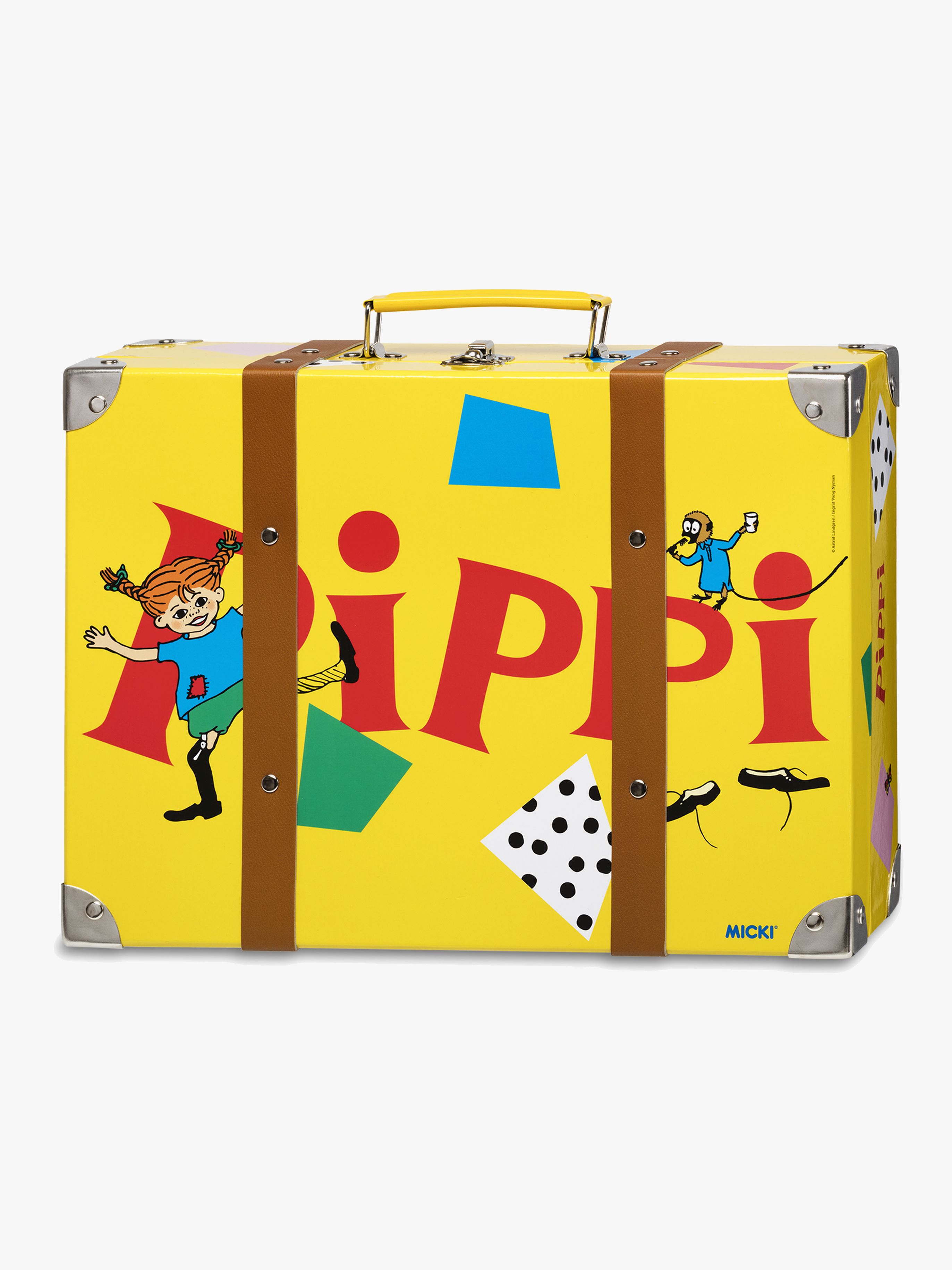 Pippi Långstrump Pippi Koffert 32 cm Gul