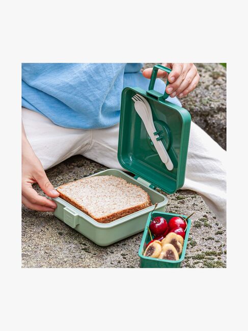 Monbento Snacky Bento Matlåda, Green Forest
