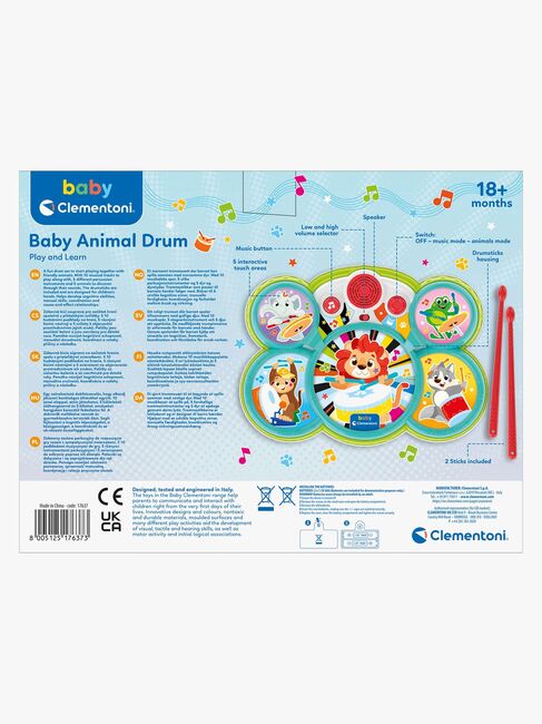 Clementoni Leksaksinstrument Trumma
