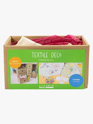 Creativ Company Min Pysselstation Påfyllnadslåda Textildekoration