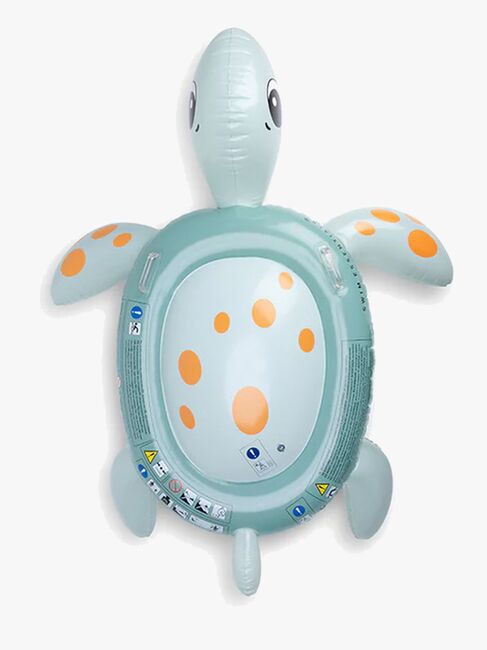 Swim Essentials  Uppblåsbar Badmadrass, Turtle