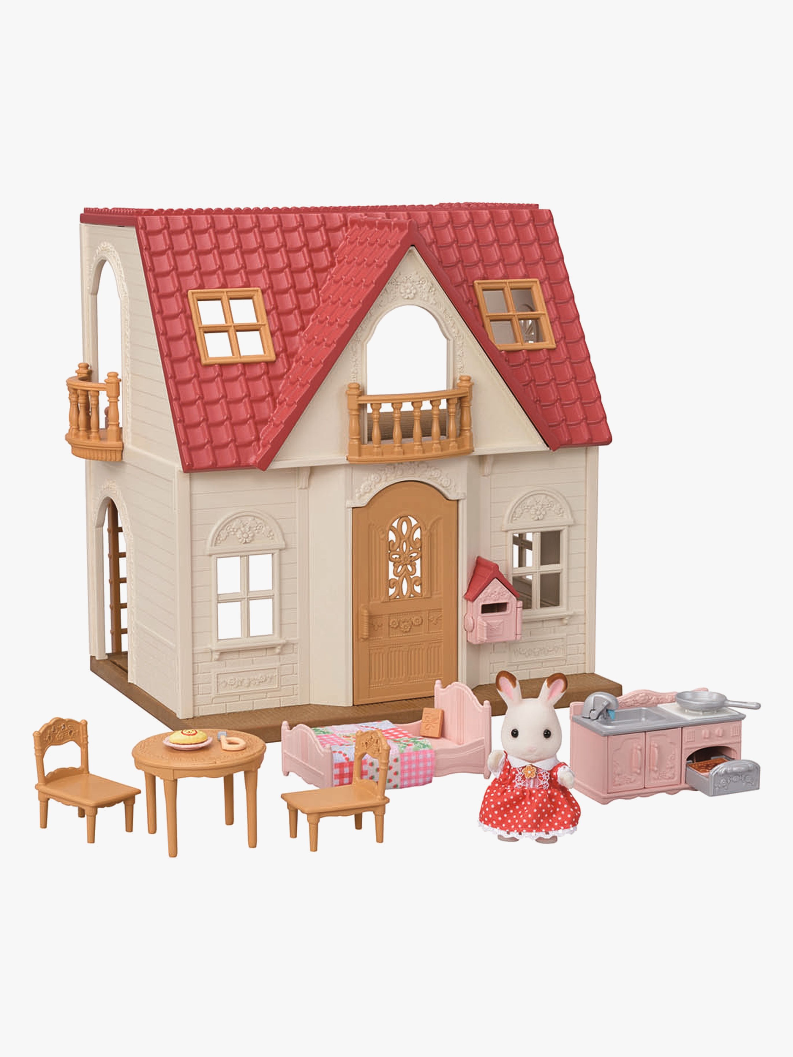 Sylvanian Families Dockhus Red Roof Cosy Cottage