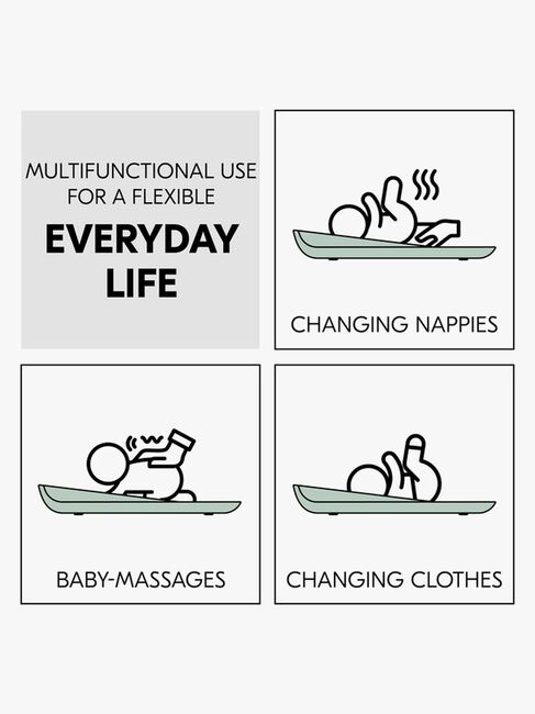 Hauck Change N Clean Skötbädd, Sage