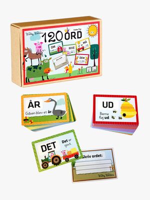 Barbo Toys Wacky Wonders Lær 120 Dansk Ord – Sæt