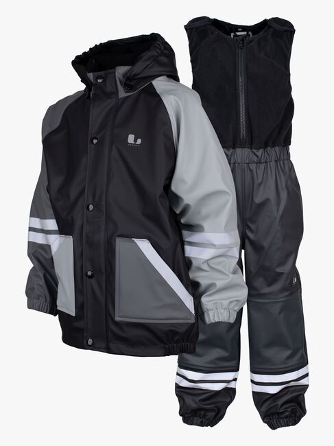 Lindberg Fagerhult Fodrat Regnställ, Black/Anth