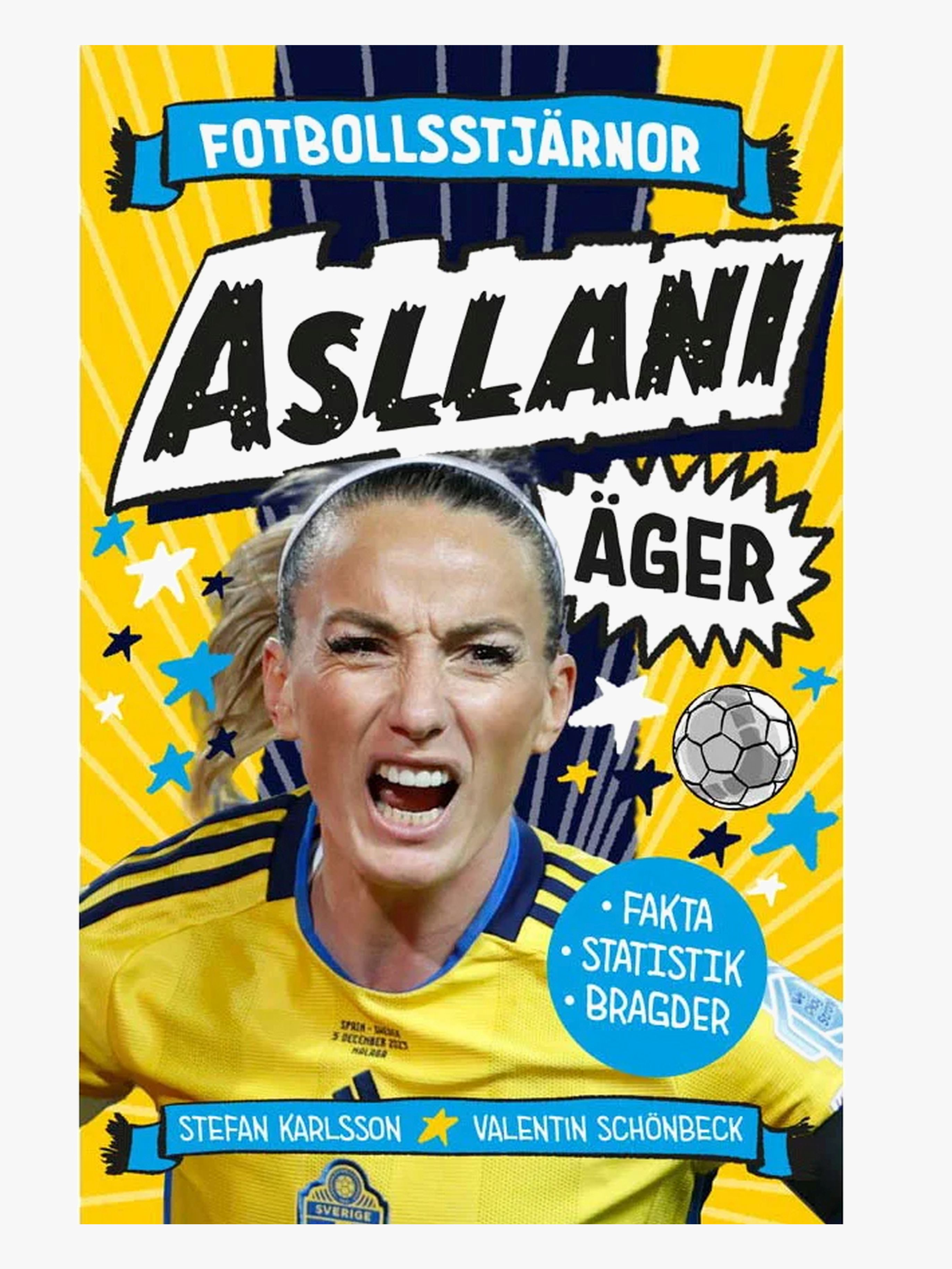 Tukan Förlag Fotbollsstjärnor Bok Asllani äger