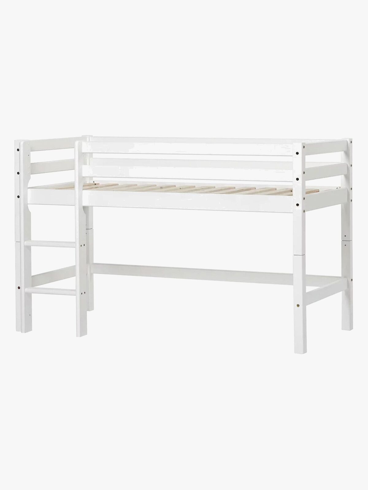 Hoppekids ECO Dream Halvhög Loftsäng 170x60, Vit
