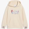 Puma Gabby's Dollhouse  Avslappnad Huvtröja, Vit