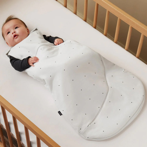 Snüz SnuzPouch Sovpåse 2.5 TOG, White/Dot