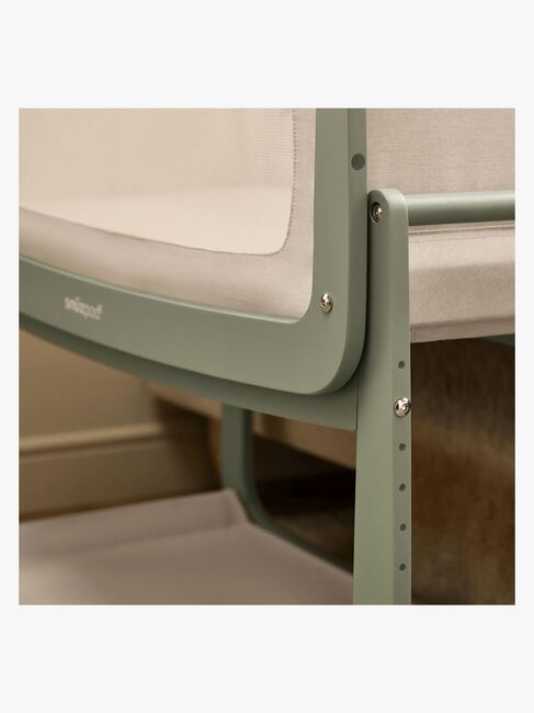 Snüz SnuzPod 5 Bedside Crib, Sage