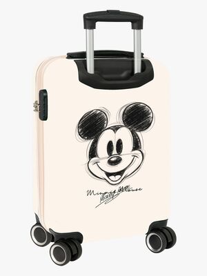 Disney Micky Maus Kabin Reisekoffer 40L, Weiß