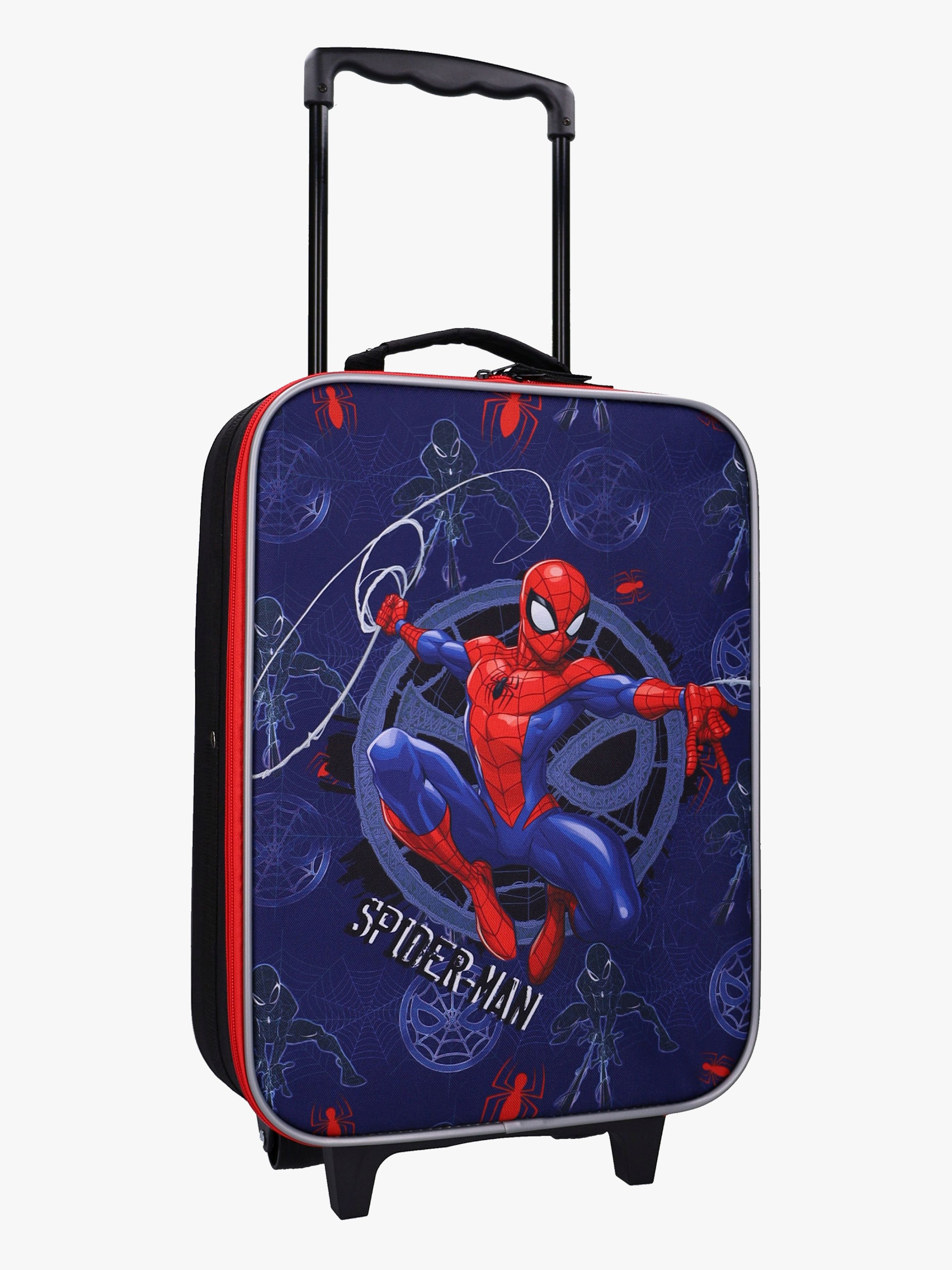 Marvel Spider-Man Trolley Resväska Fight Against Wrong 17L, Blå