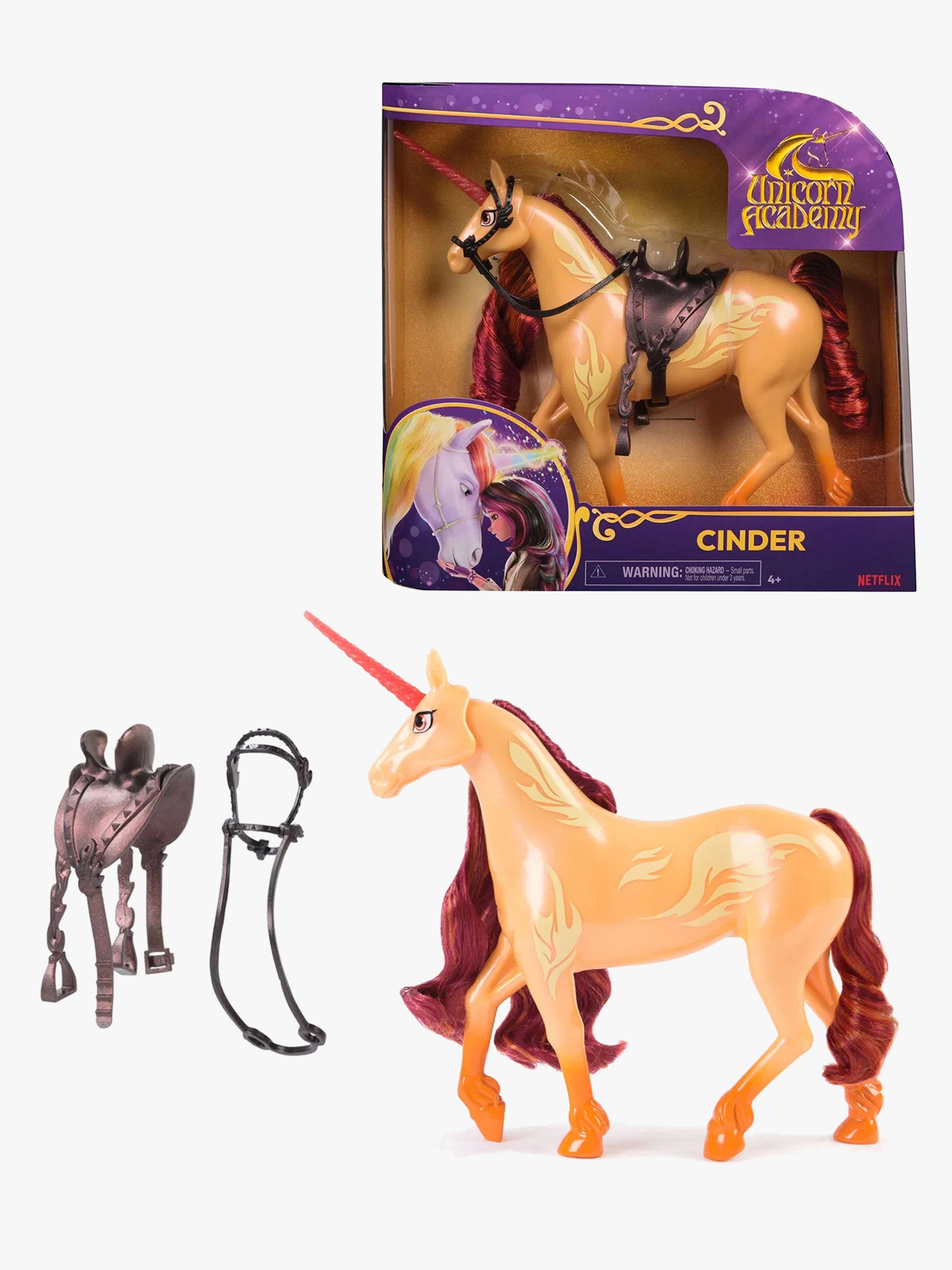 Unicorn Academy Enhörning Cinder 28 cm