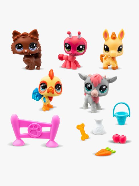 Littlest Pet Shop Farm Besties Figurset 5-Pack