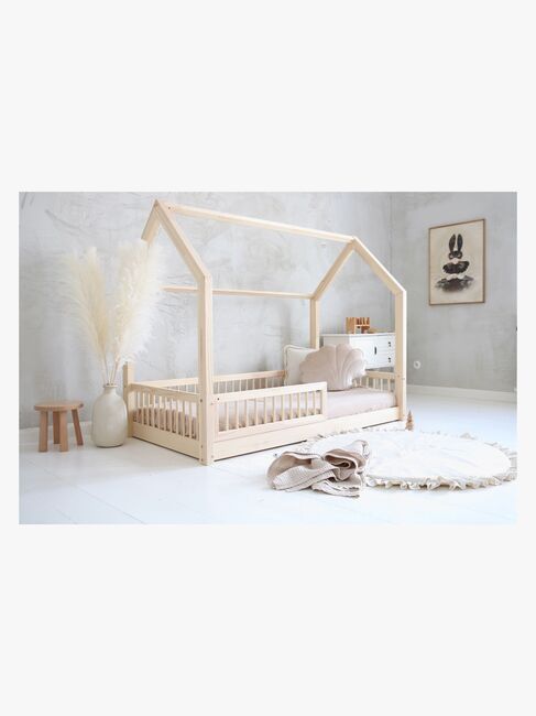 Minitude JAMES Juniorsäng/Montessorisäng 90x190, Natur