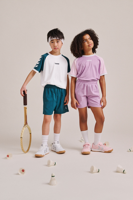 Hummel Multiplay Stable Jr Träningsskor, Pink-A-Boo