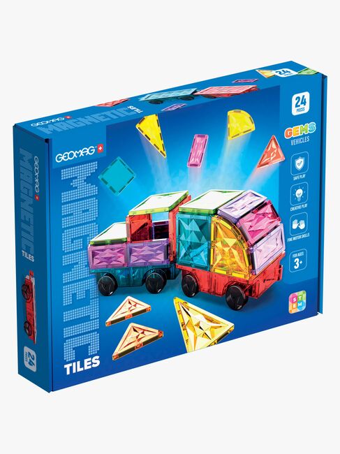Geomag  Magnetisk Byggsats Fordon 24 Delar