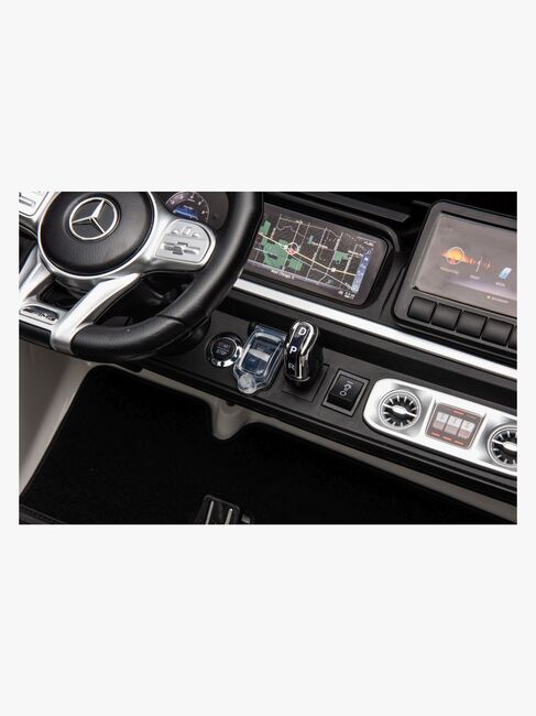 Mercedes Benz AMG G63 Elbil, Vit