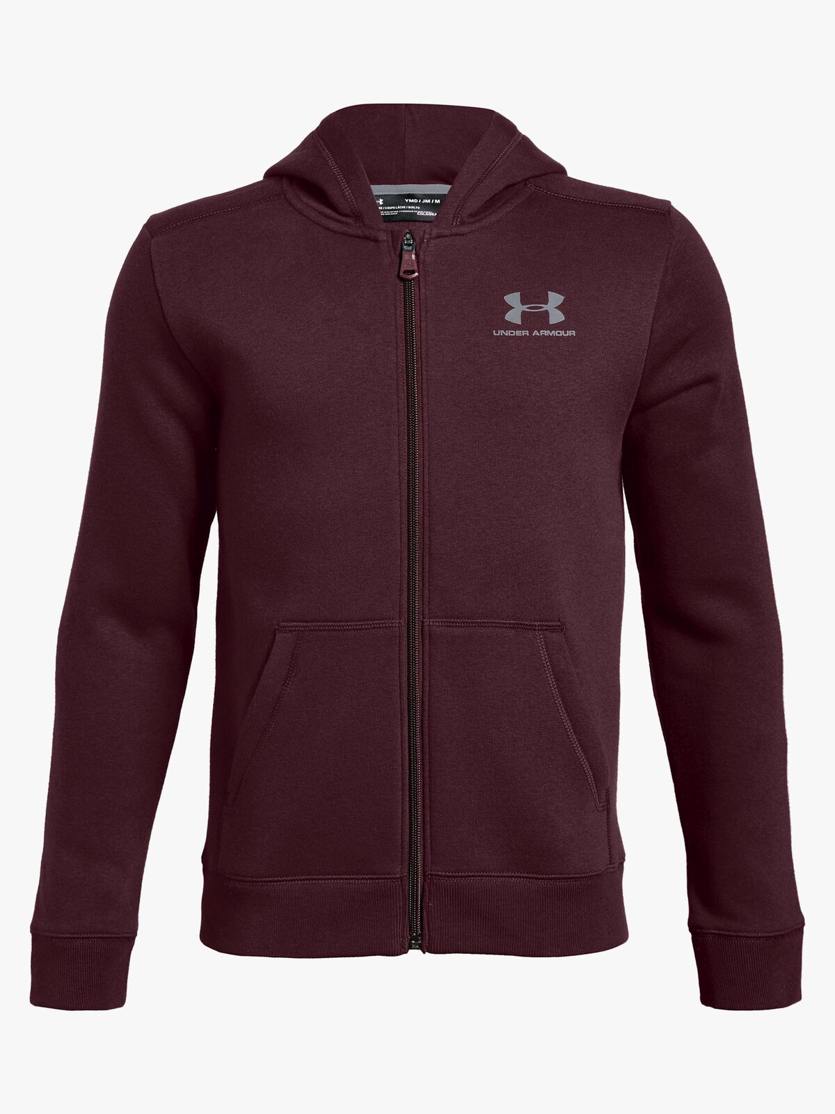 Under Armour Fleece FZ Huvtröja, Red