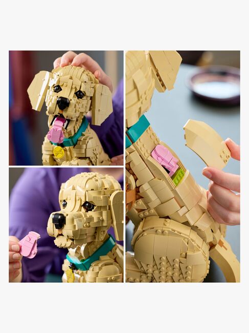 LEGO Icons 11384 Golden Retriever Valp