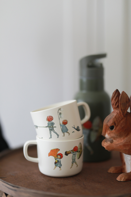 Elsa Beskow  Tomtebobarnen Matset 3 Delar, Beige