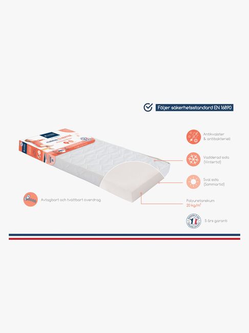 Candide Madrass Sommar/vinter Årstid - 70x140 cm