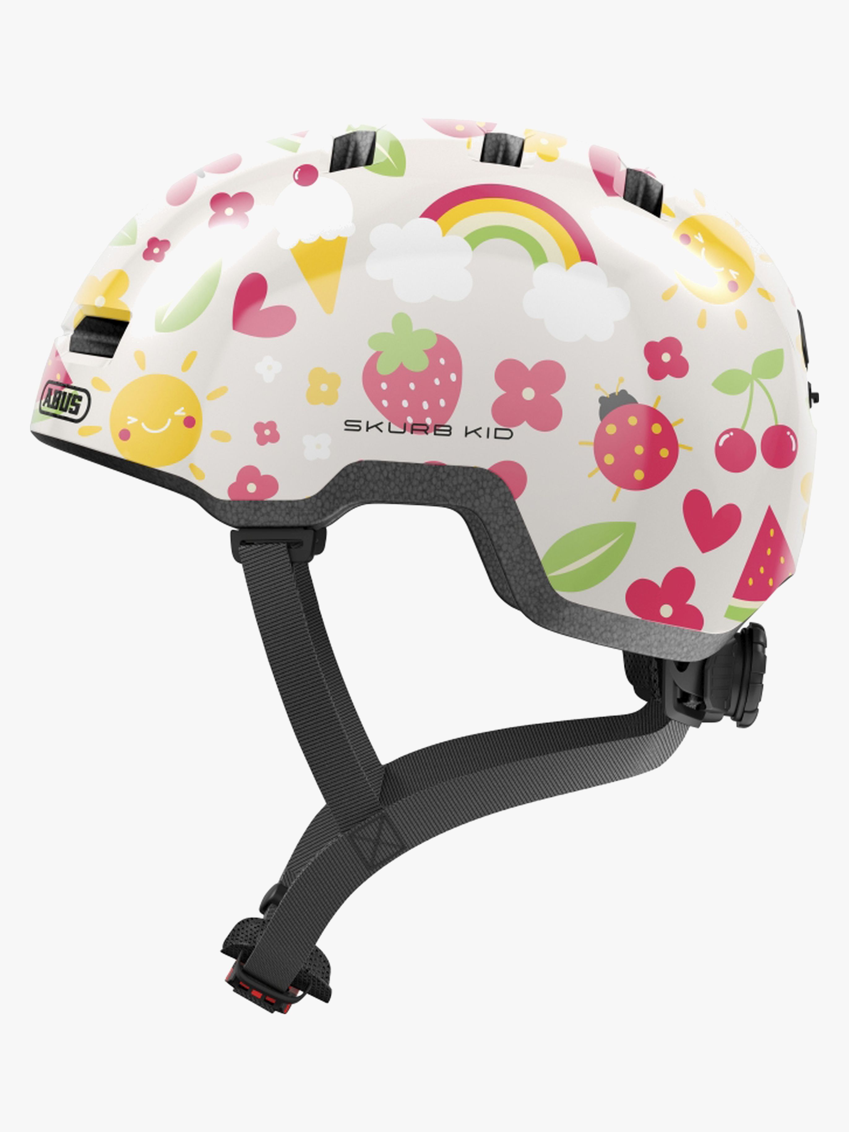 ABUS Skurb Kid Hjälm, Cream Summer