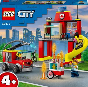 LEGO City Fire 60375 Brandstation och brandbil