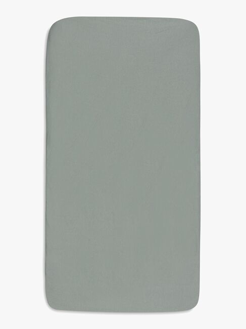 Jollein Dra-på-lakan 2-Pack 60x120, Sea Green/Ivory