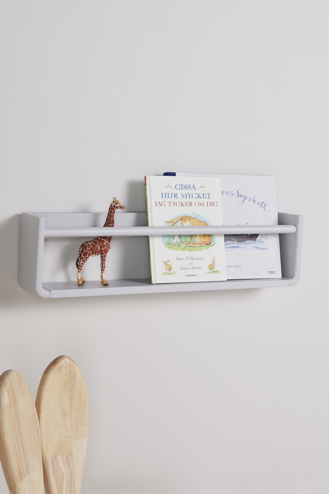 Minitude WILDER Vägghylla, Ljusgrå