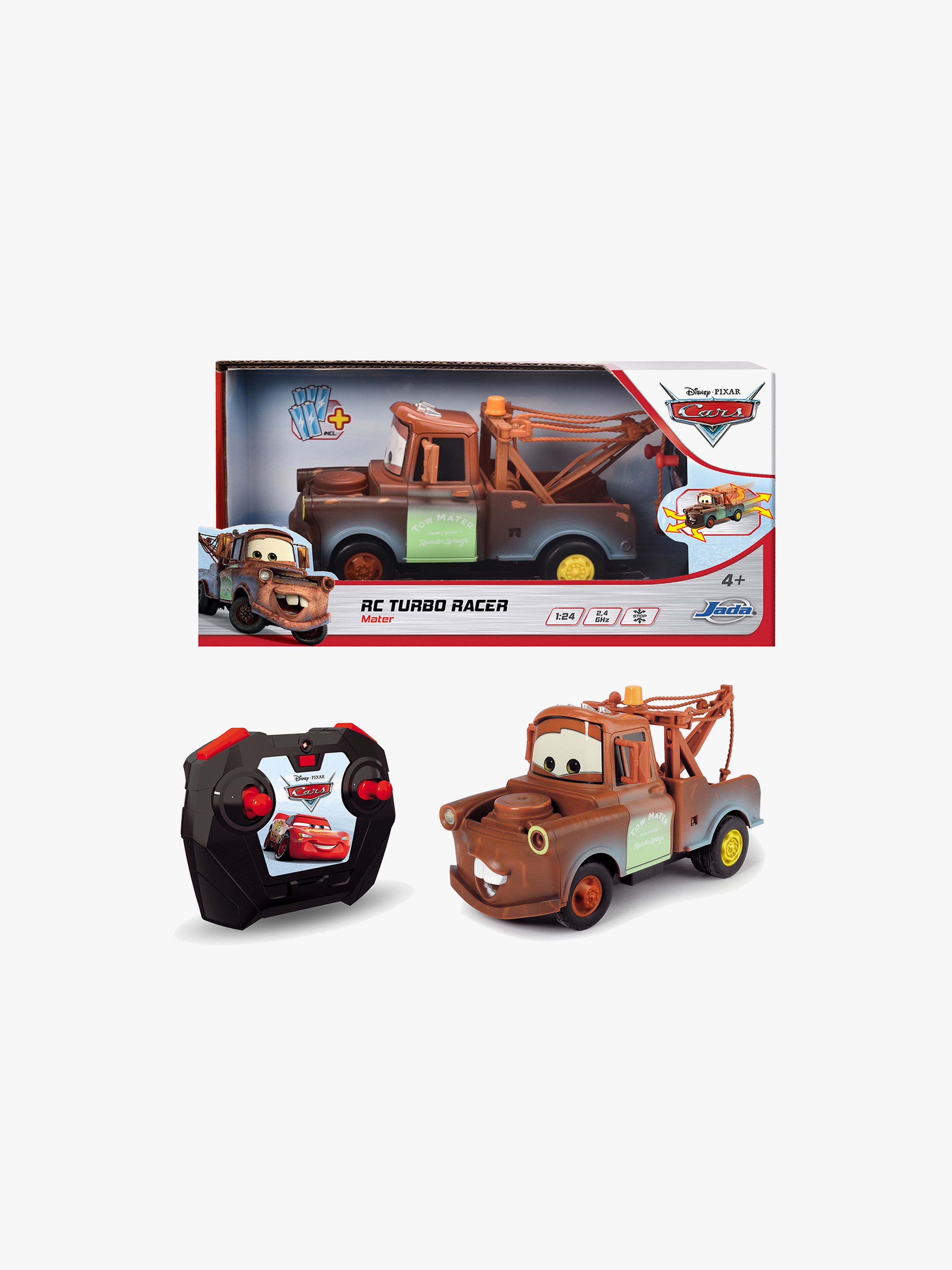 Disney Cars Radiostyrd Bil Bärgarn 1:24