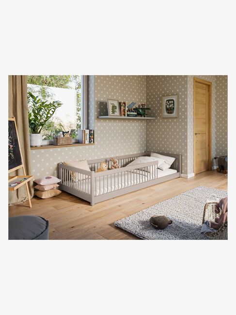 Lano Meble PEDRO Montessori Floor Säng 80x180, Cashmere
