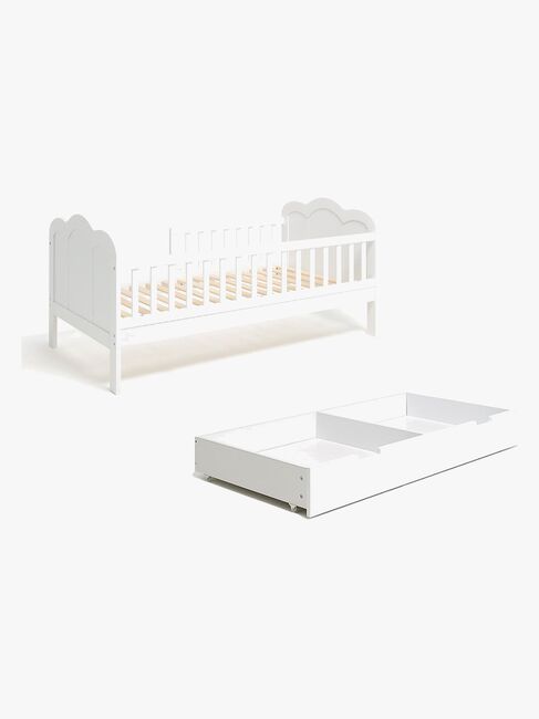 JLY DREAM  Juniorsäng ESTER Inkl. Sängförvaring, Vit