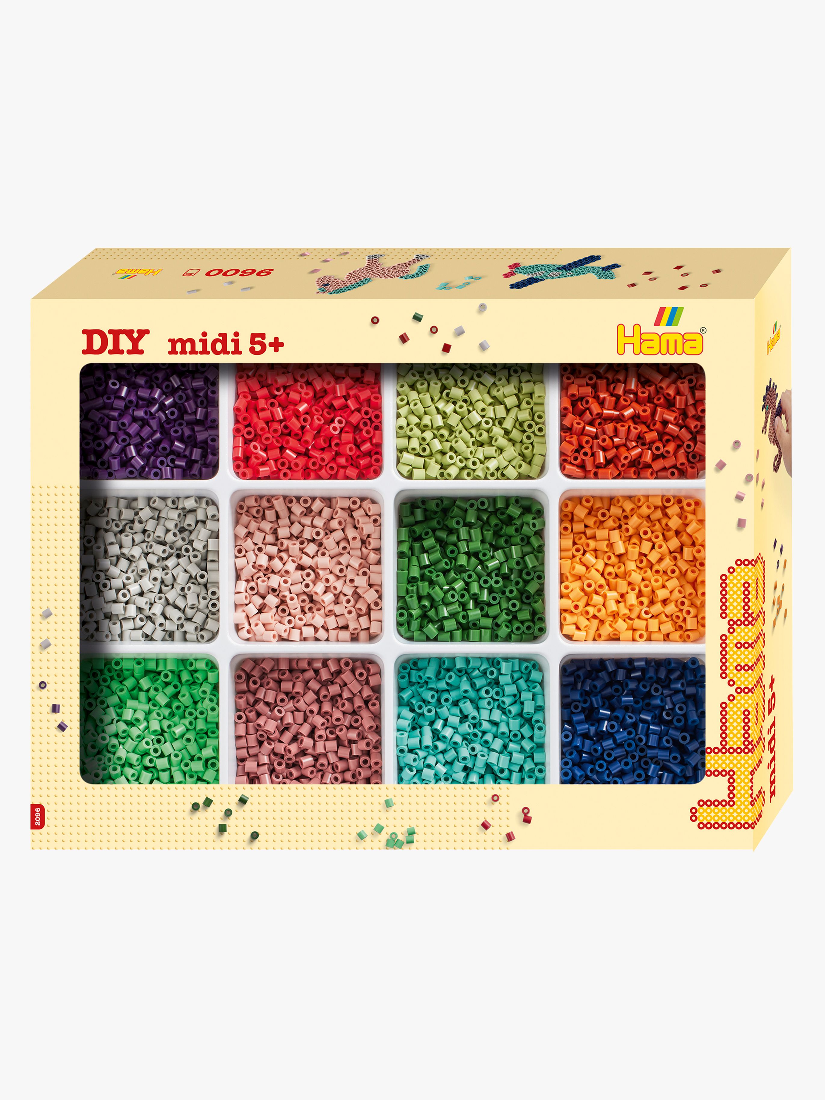 Hama Pärlor & Förvaringslåda 9600 st