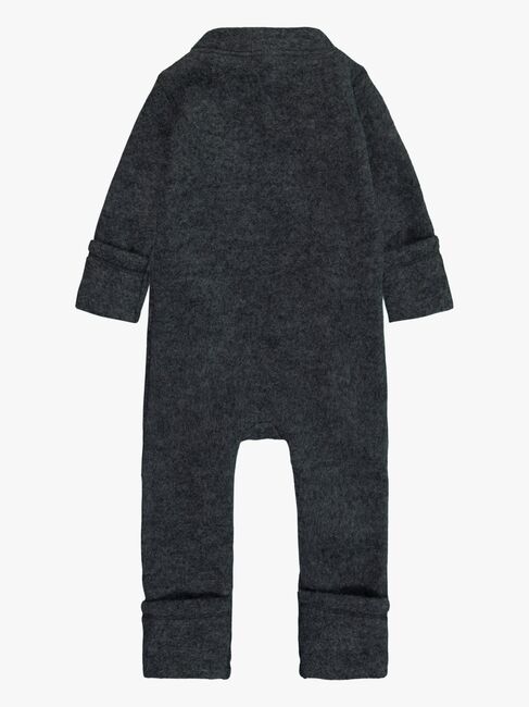 Mikk-Line Overall Merinoull, Anthracite Melange