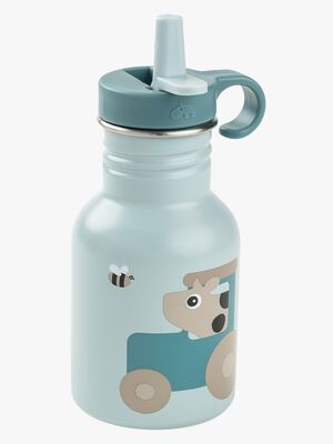 Done By Deer Tiny Farm Metallflaska, Blue