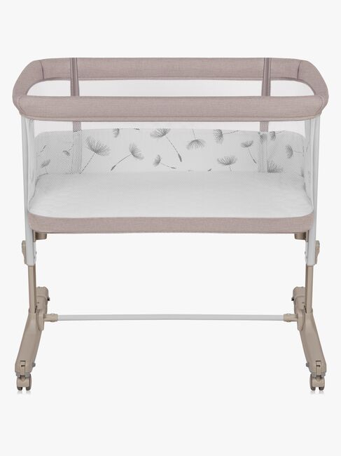 Lionelo Aurora Bedside Crib 3-in-1, Beige Cappuccino
