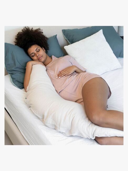 Doomoo Basic Amnings- och Gravidkudde Muslin, Beige